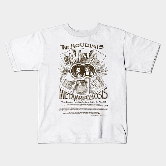 the Houdinis Kids T-Shirt by blackiguana